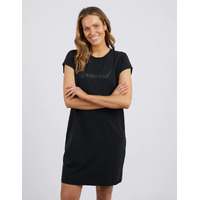 Foxwood Signature Tee Dress - Black