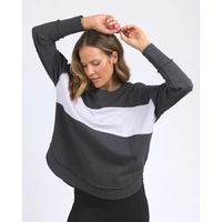 Foxwood Simplified Tonal Crew - Coal