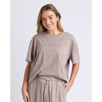 Foxwood Simplified Tee - Brown