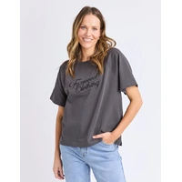 Foxwood Windsor Tee - Charcoal