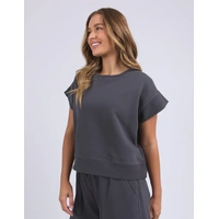Foxwood Hustler Tee - Charcoal