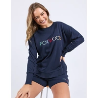 Foxwood Simplified Confetti Crew - Navy
