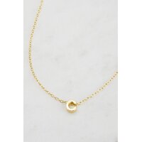 Zafino Letter Necklace - Gold C