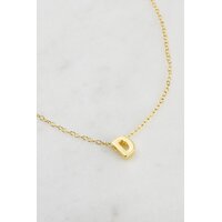Zafino Letter Necklace - Gold D