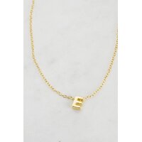 Zafino Letter Necklace - Gold E