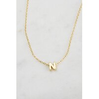 Zafino Letter Necklace - Gold N