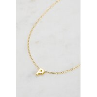 Zafino Letter Necklace - Gold P