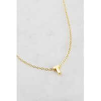 Zafino Letter Necklace - Gold T