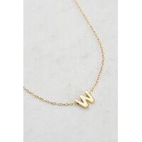 Zafino Letter Necklace - Gold W