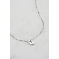 Zafino Letter Necklace - Silver G