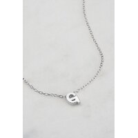 Zafino Letter Necklace - Silver G