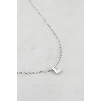 Zafino Letter Necklace - Silver L