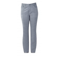 Vassalli Narrow Leg 5 Pocket Cord Pant - Cloud