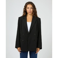 Silent Theory Owen Blazer - Black