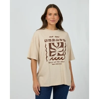 Silent Theory Tidal Tee - Chalk