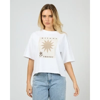 Silent Theory Poster Tee - White
