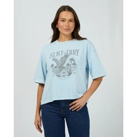 Silent Theory Original Eagle Tee - Light Blue