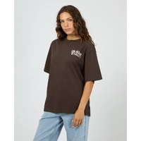 Silent Theory Bloom Tee - Chocolate