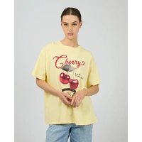 All About Eve Pippa Relaxed Tee - Yellow