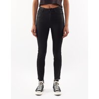 Silent Theory-Vice High Skinny Jean- Coated Black
