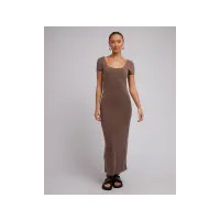 Silent Theory Harper Maxi Dress- Brown