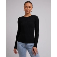 Silent Theory Marvellous L/S Tee - Black