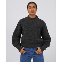 Silent Theory Eden Knit Jumper - Charcoal