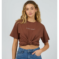 Silent Theory Logo Tee - Brown