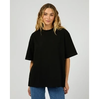 Silent Theory Core Oversized Tee - Black