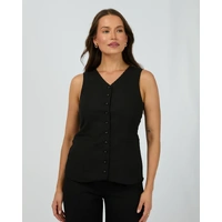 Silent Theory Tallow Vest - Black