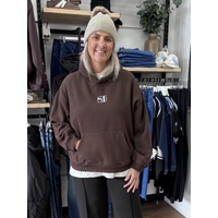 Silent Theory Silent Luxe Hoodie - Chocolate