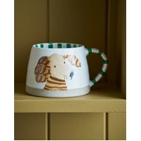 Robert Gordon 4 Dogs & A Cat RGA x Carolyn Gavin Mug - Teddie