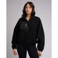All About Eve Active Teddy Zip 1/4 - Black