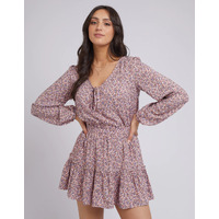 All About Eve Kenzie Floral Mini Dress - Print