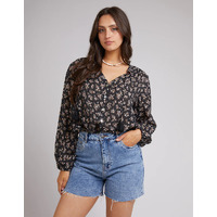 All About Eve Maya Floral Shirt - Black