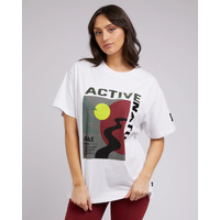 All About Eve National Tee - Vintage White
