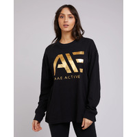 All About Eve Base L/S Tee - Black
