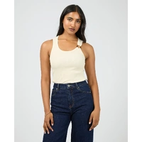 All About Eve Sierra Tank - Vanilla