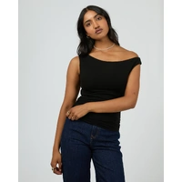 All about Eve Kylie Off Shoulder Top - Black