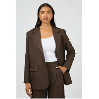 All About Eve Romy Blazer - Brown