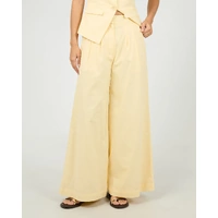 All About Eve Alessa Linen Pant - Yellow