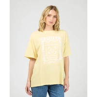 All About Eve Costiera Relaxed Tee - Yellow