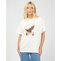 All About Eve Montana Relaxed Tee - Vintage White