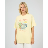 All About Eve Palermo Relaxed Tee - Yellow