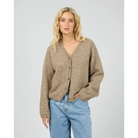 All About Eve Nova Cardigan - Mocha