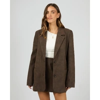 All About Eve Vanner Blazer - Coffee