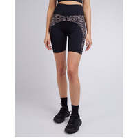 All About Eve Dylan Panelled Bike Short - Black