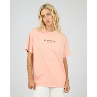 All About Eve Beach Club Relaxed Tee - Peach