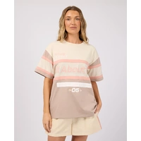 All About Eve Premier Panel Relaxed Tee - Blush