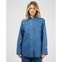 All About Eve Percy Top - Heritage Blue